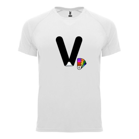 T-shirt with vinyl - Front