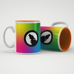 Taza personalizada con interior de color