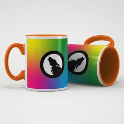 Taza personalizada con interior de color