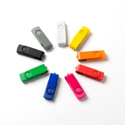 Memoria USB y Clip Color