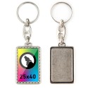 Rectangular Keychain 25x40 Braided 1 Side