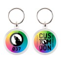 Circular 37 Keychain