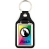 Schlüsselanhänger aus Kunstleder 25x40