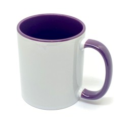 Taza personalizada con interior de color