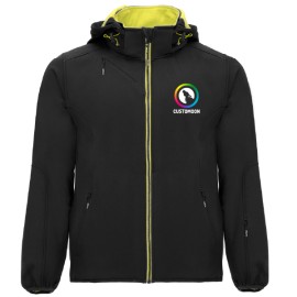 Jacke mit Farbdruck
