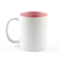 Taza personalizada con interior de color